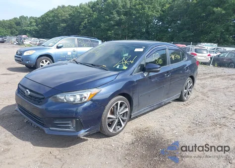 2020 Subaru Impreza Sport z USA, uszkodzony, nr VIN 4S3GKAL65L3600272